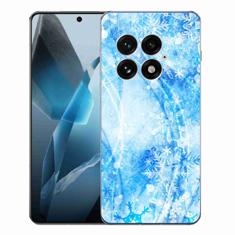 Gélový kryt mmCase na One Plus 13 - snehové vločky