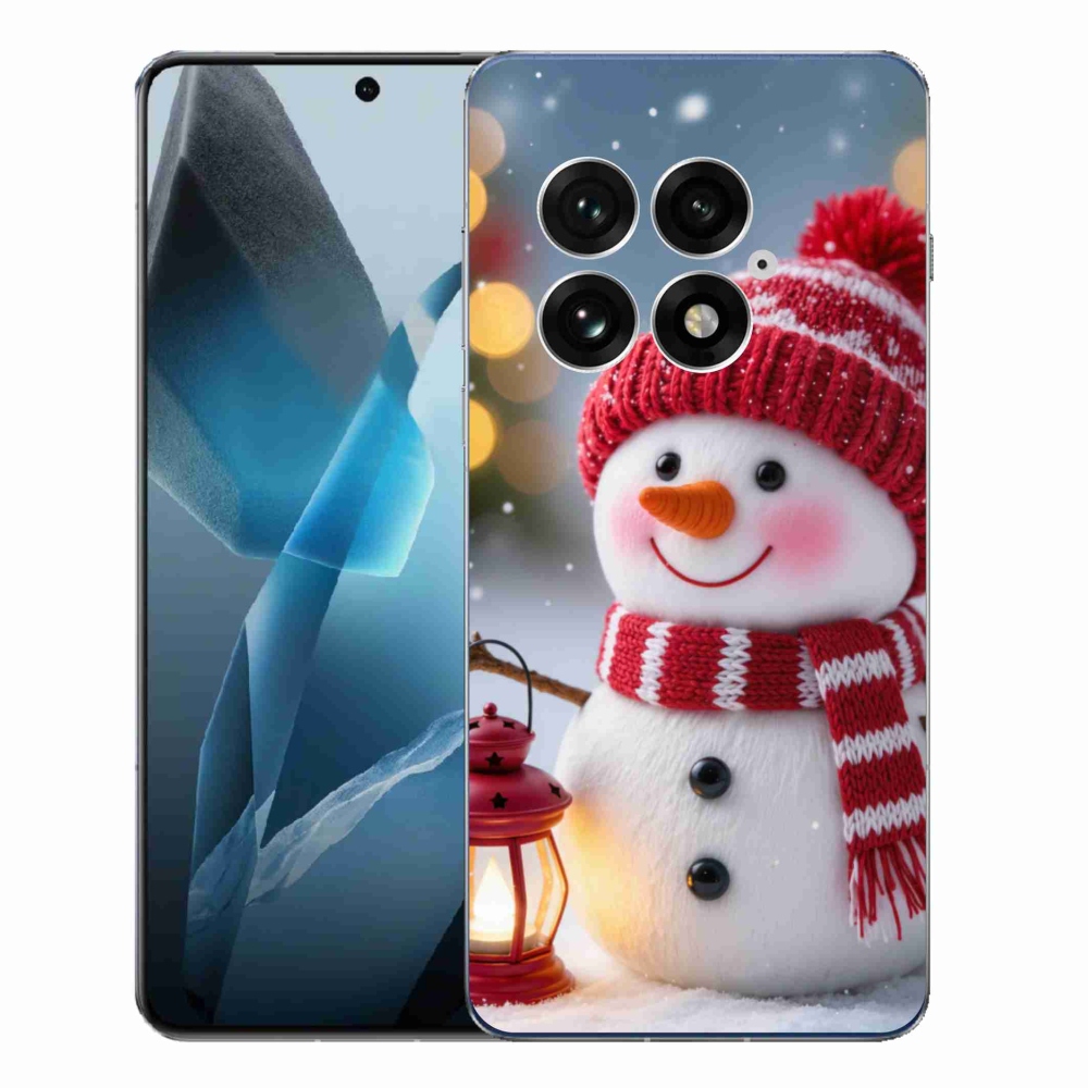 Gélový kryt mmCase na One Plus 13 - snehuliak 2