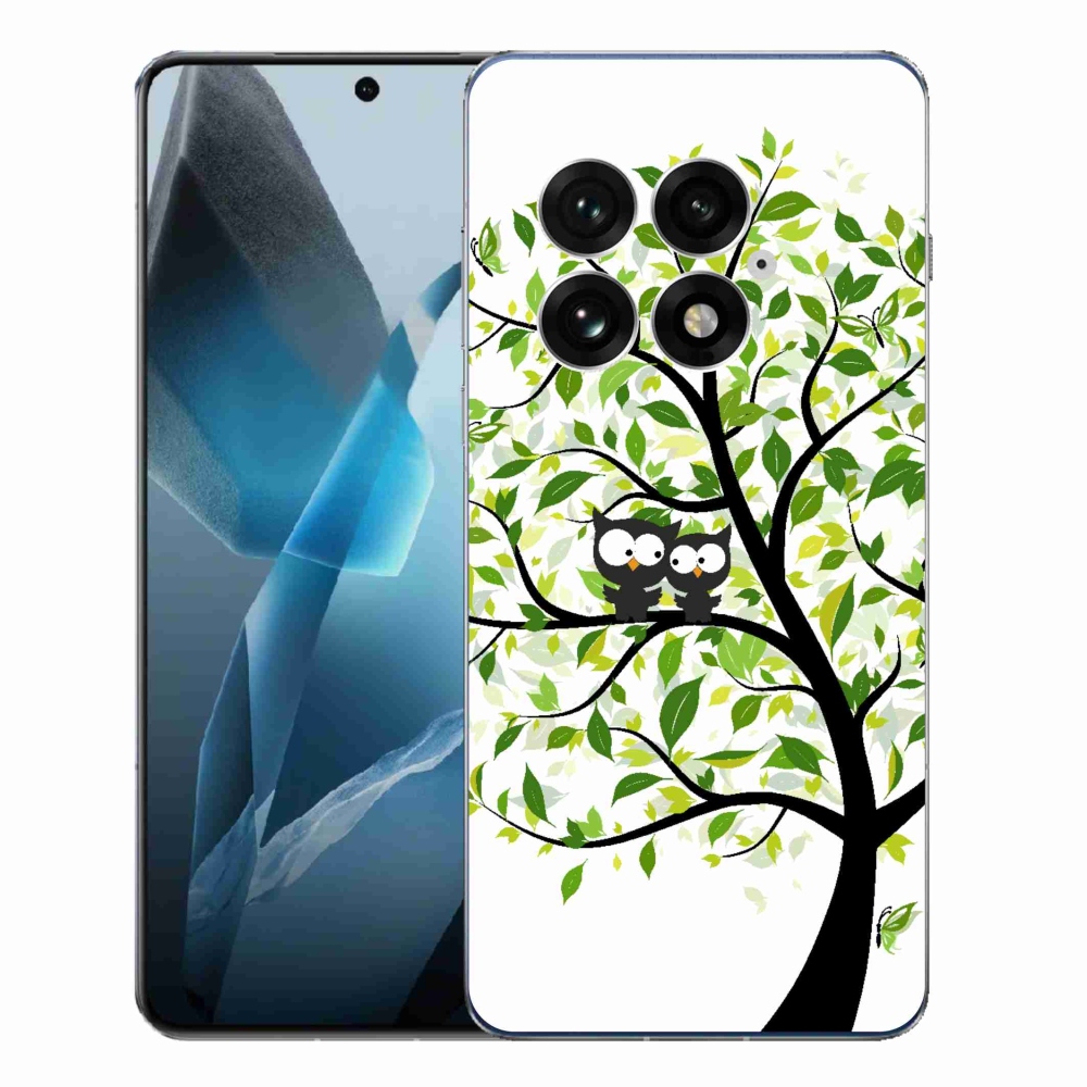 Gélový kryt mmCase na One Plus 13 - malej sovy na strome