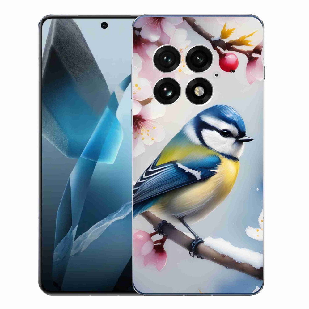 Gélový kryt mmCase na One Plus 13 - sýkorka