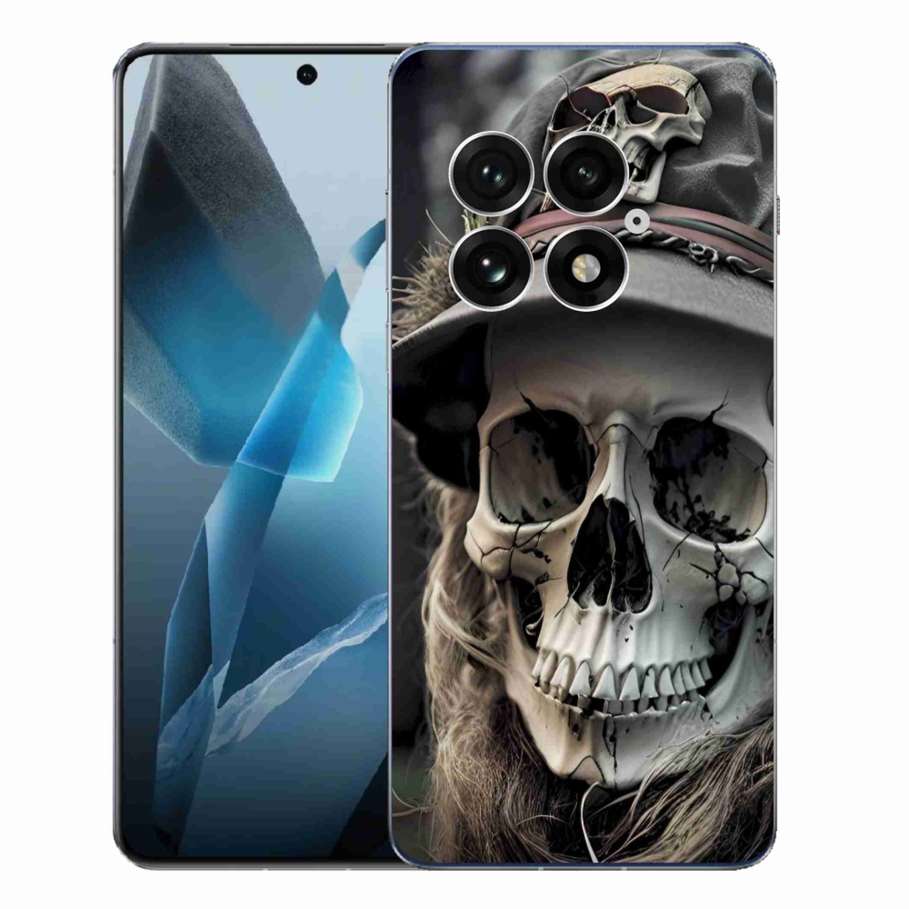 Gélový kryt mmCase na One Plus 13 - temná lebka