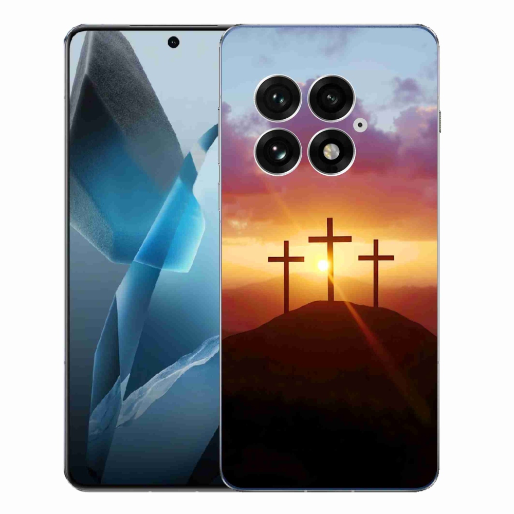 Gélový kryt mmCase na One Plus 13 - tri kríža