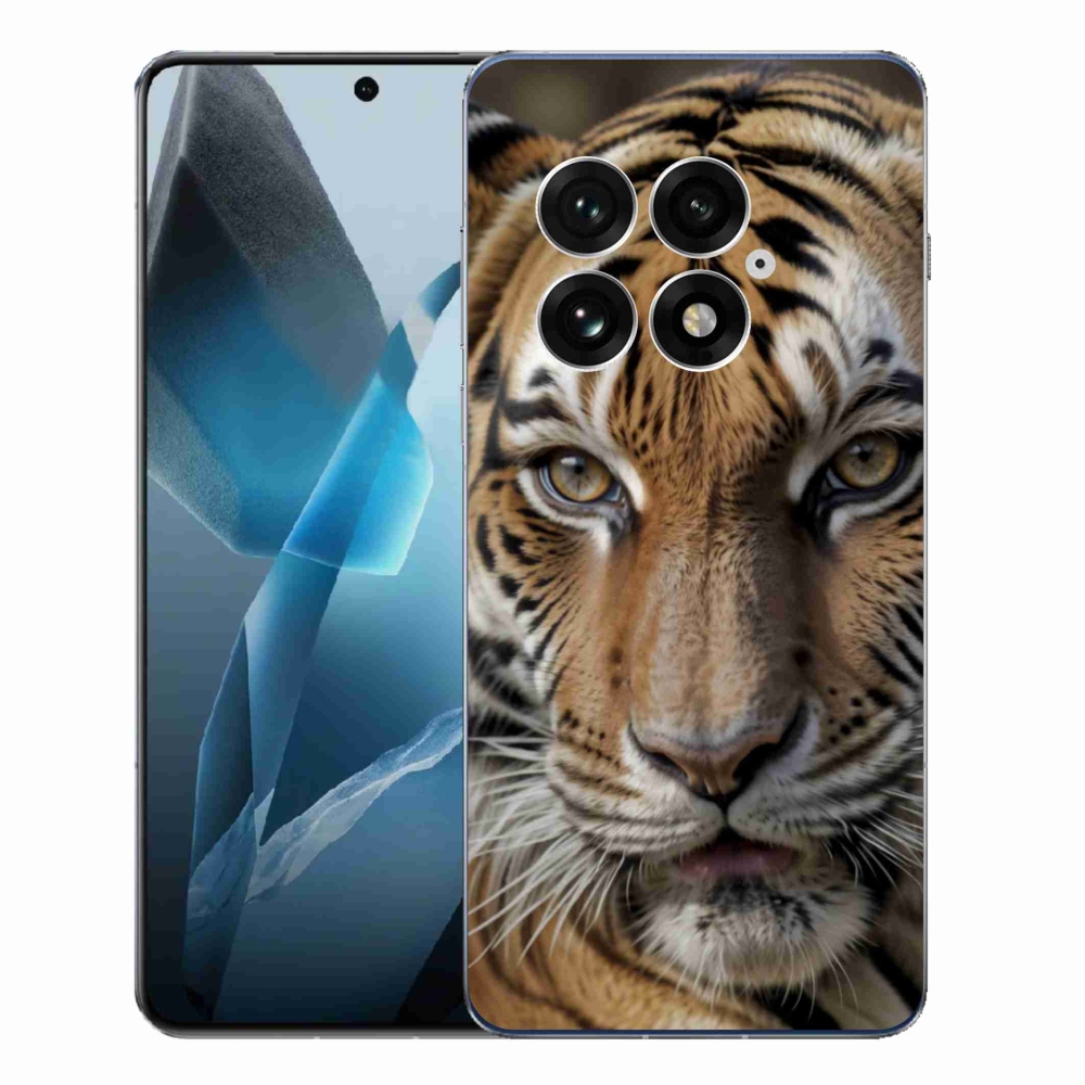 Gélový kryt mmCase na One Plus 13 - tigrie pohľad