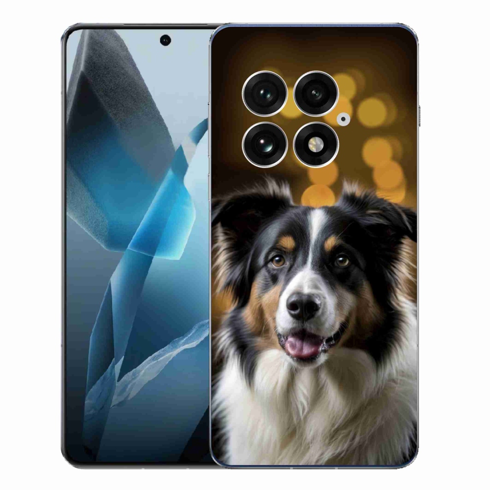 Gélový kryt mmCase na One Plus 13 - usmievavý austrálsky ovčiak