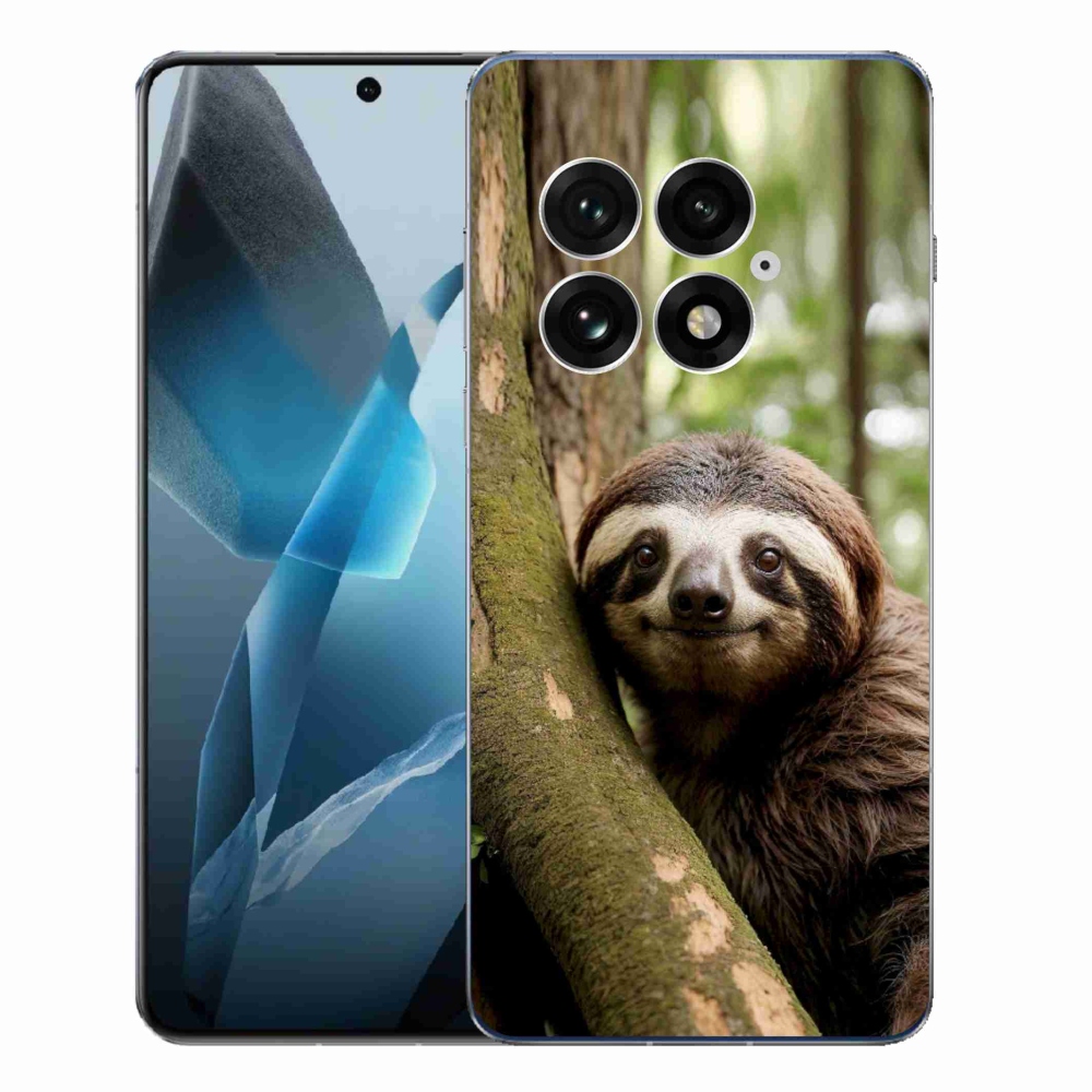 Gélový kryt mmCase na One Plus 13 - usmievavý leňochod