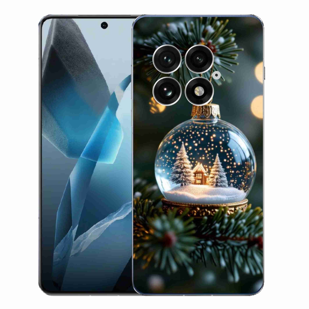 Gélový kryt mmCase na One Plus 13 - vianočné gule 2