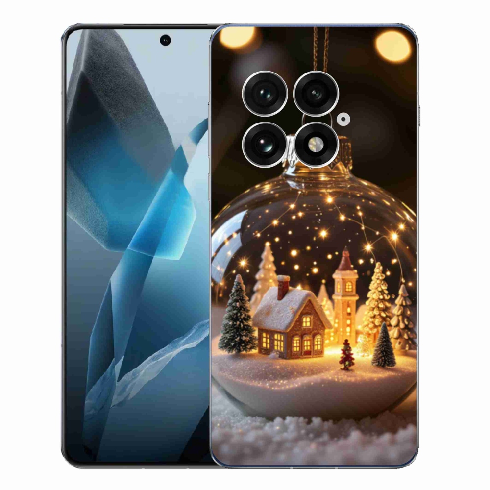 Gélový kryt mmCase na One Plus 13 - vianočné gule 3