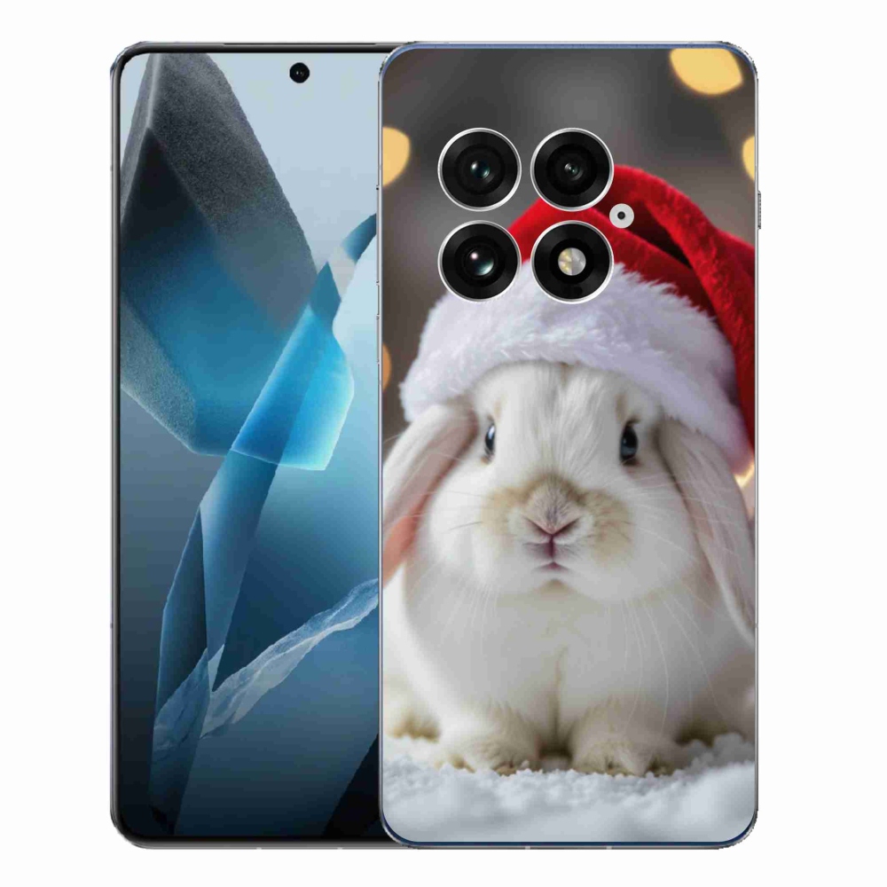 Gélový kryt mmCase na One Plus 13 - vianočný králik