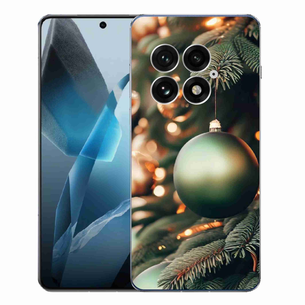 Gélový kryt mmCase na One Plus 13 - vianočné ozdoby 1