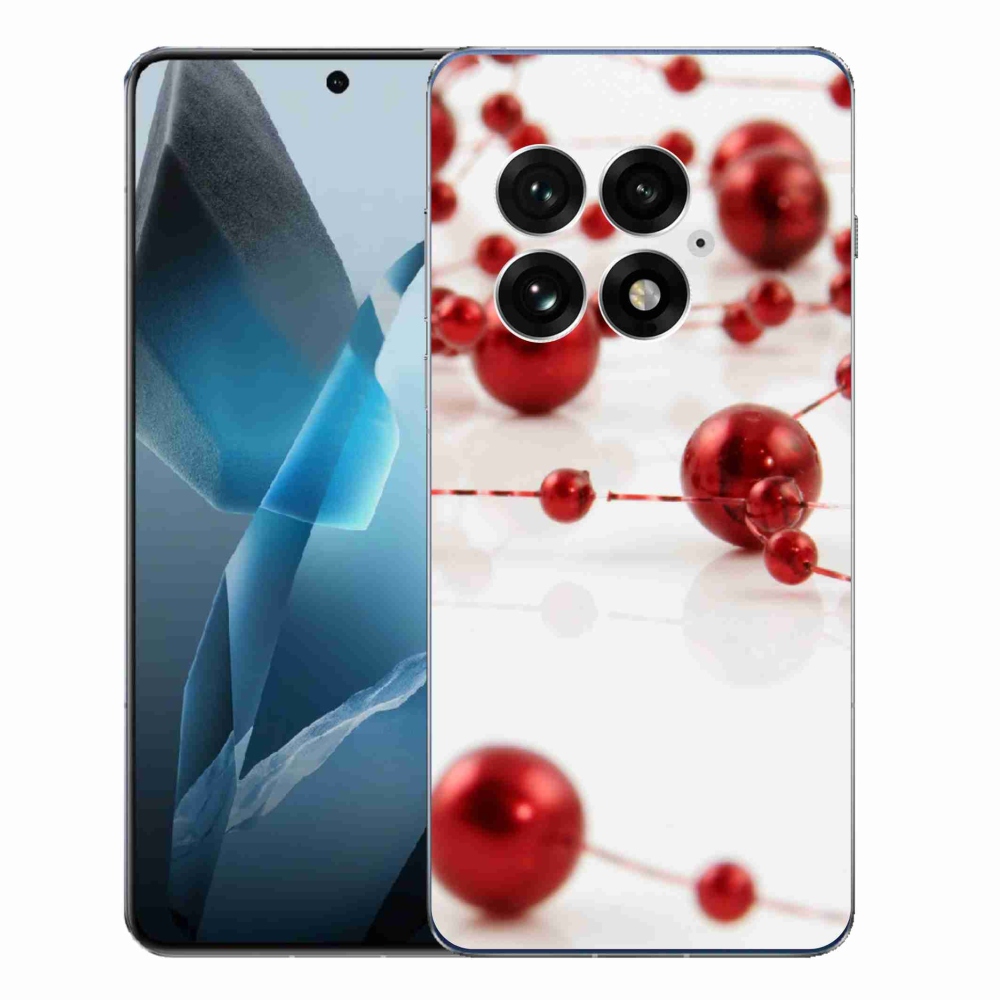 Gélový kryt mmCase na One Plus 13 - vianočná reťaz
