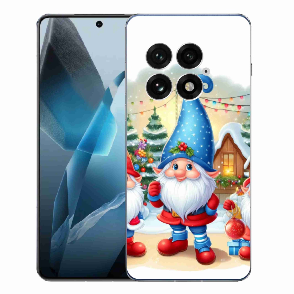 Gélový kryt mmCase na One Plus 13 - vianočné škriatkovia