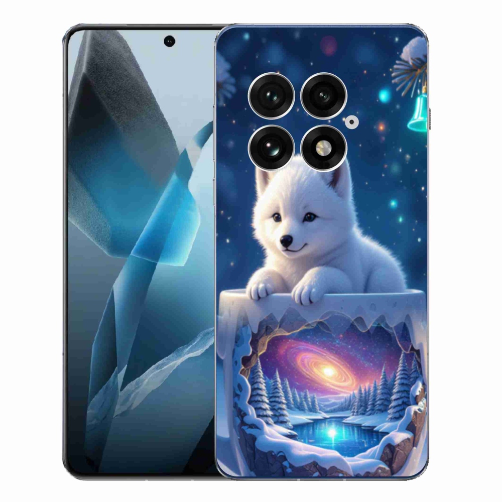 Gélový kryt mmCase na One Plus 13 - vianočné šteňa