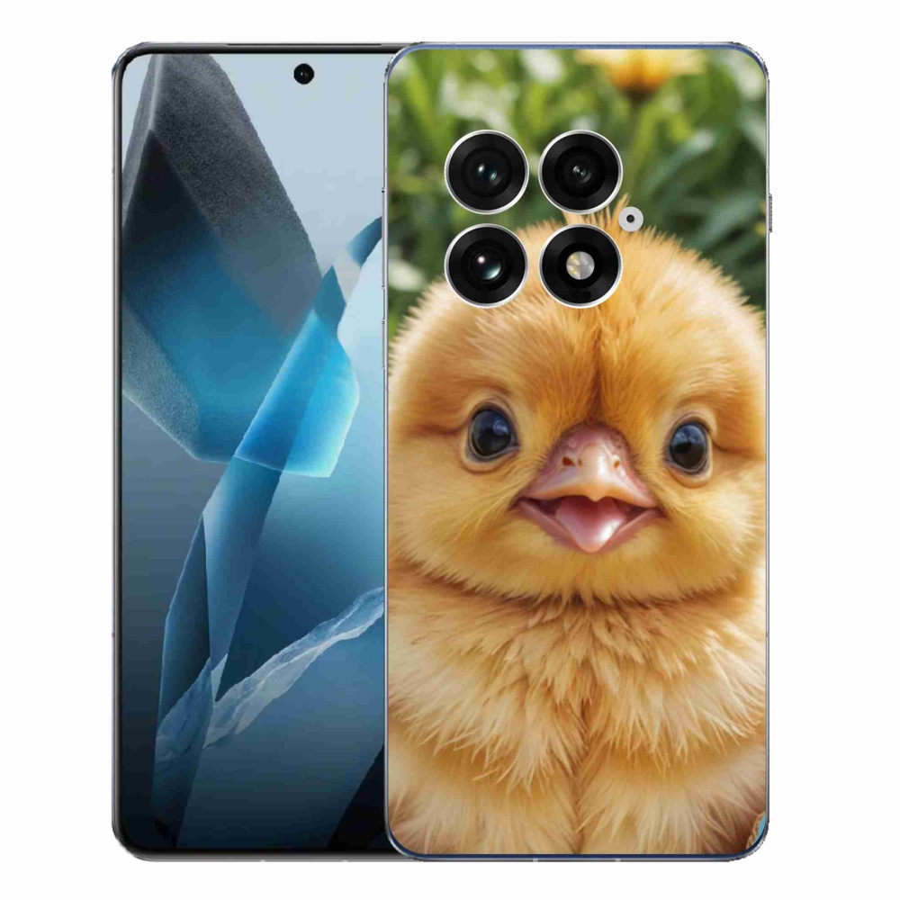 Gélový kryt mmCase na One Plus 13 - veselé kuriatko