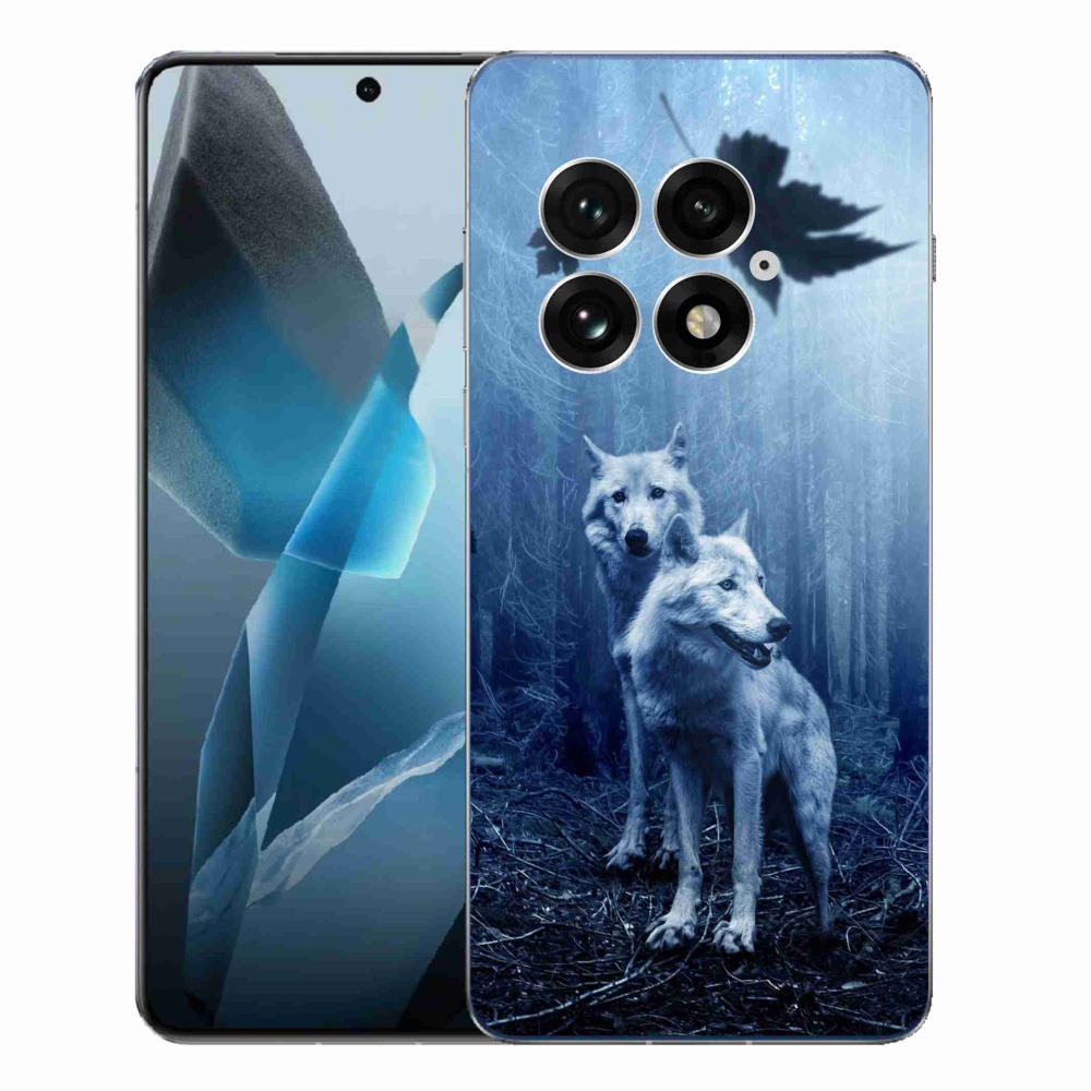 Gélový kryt mmCase na One Plus 13 - vlci v lese