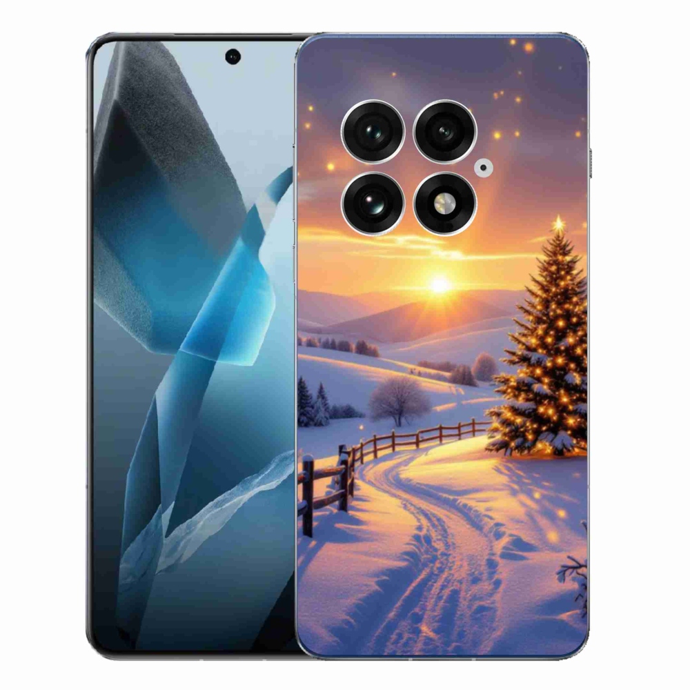 Gélový kryt mmCase na One Plus 13 - zimná krajina