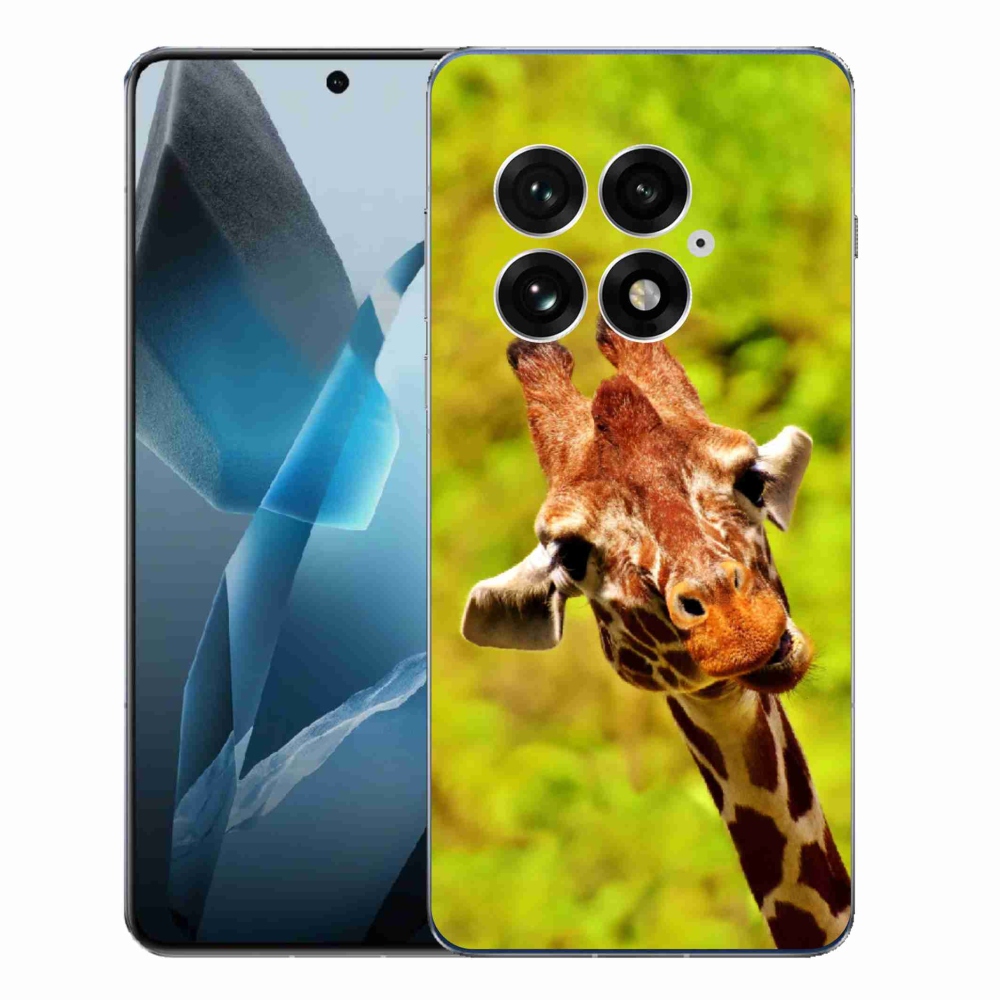 Gélový kryt mmCase na One Plus 13 - žirafa