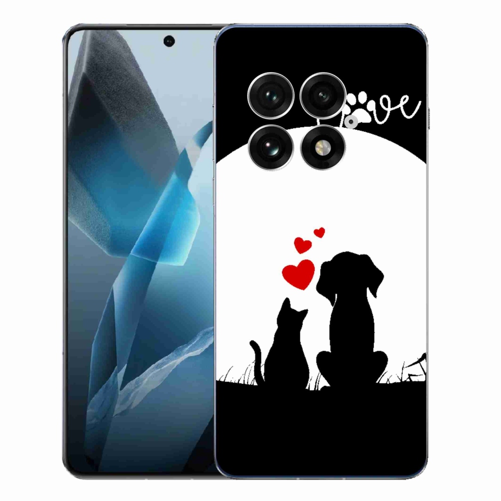 Gélový kryt mmCase na One Plus 13 - zvieracia láska