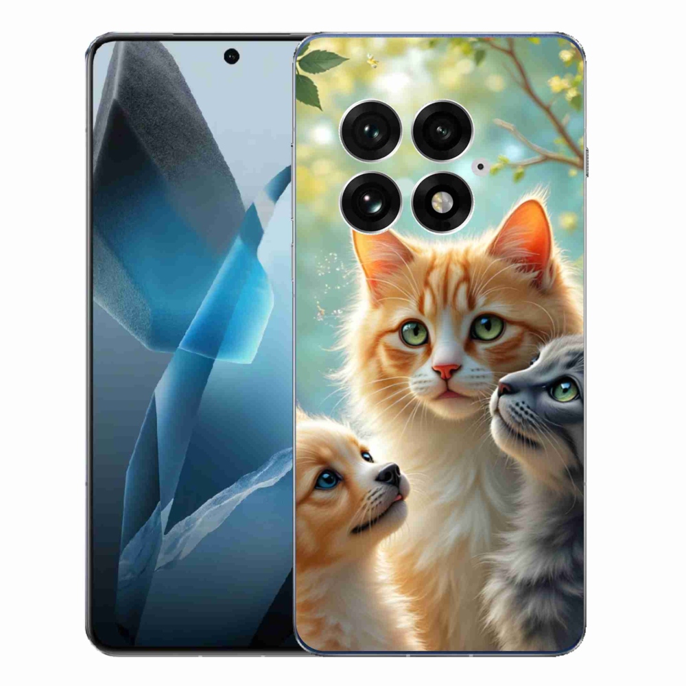 Gélový kryt mmCase na One Plus 13 - zvieracie priateľstvo 2