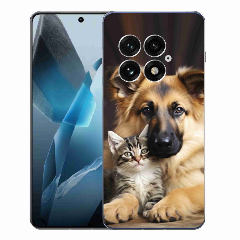 Gélový kryt mmCase na One Plus 13 - zvieracie priateľstvo