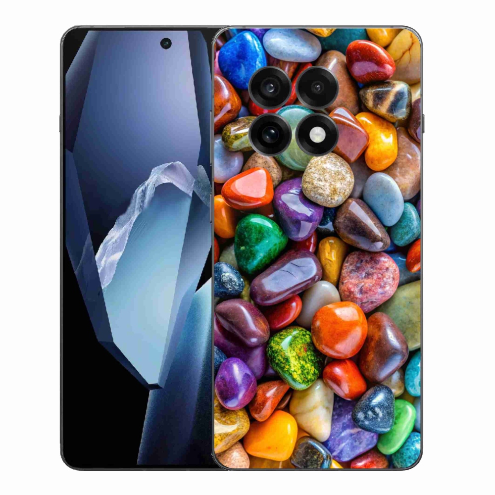 Gélový kryt mmCase na One Plus 13R - farebné kamienky