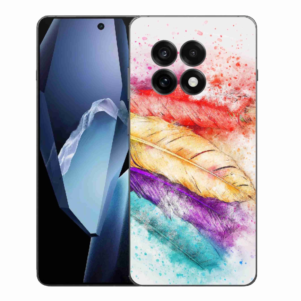 Gélový kryt mmCase na One Plus 13R - farebné perie