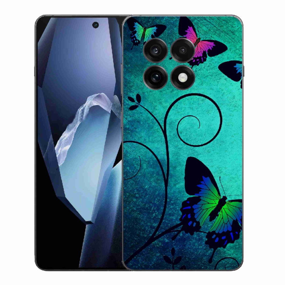 Gélový kryt mmCase na One Plus 13R - farební motýle