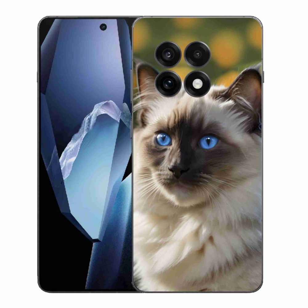 Gélový kryt mmCase na One Plus 13R - biely ragdoll