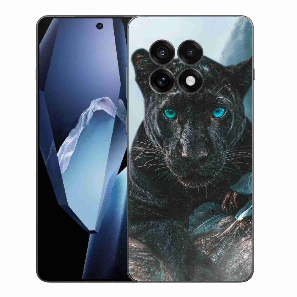 Gélový kryt mmCase na One Plus 13R - čierny panter