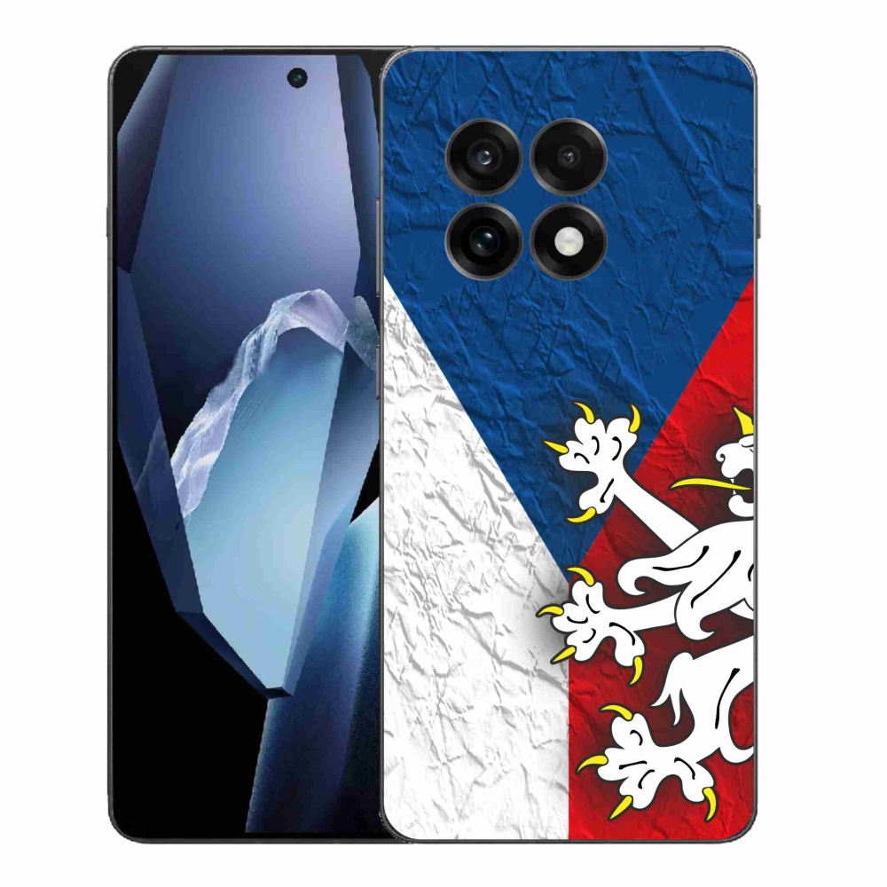 Gélový kryt mmCase na One Plus 13R - slovenská vlajka 1