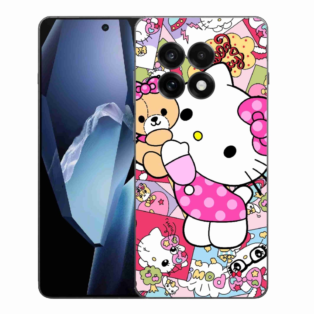 Gélový kryt mmCase na One Plus 13R - cute kitty