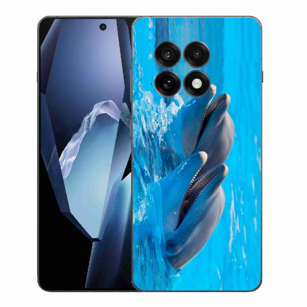 Gélový kryt mmCase na One Plus 13R - delfíny