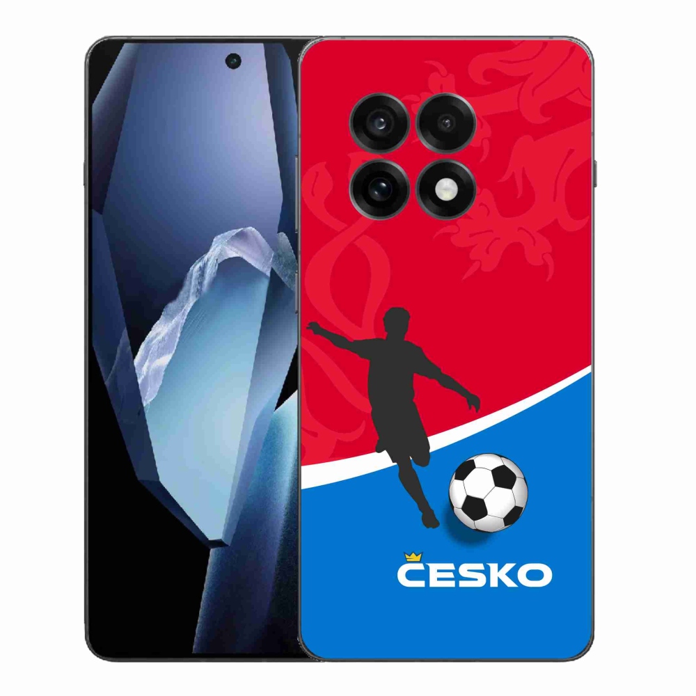 Gélový kryt mmCase na One Plus 13R - futbal Česko
