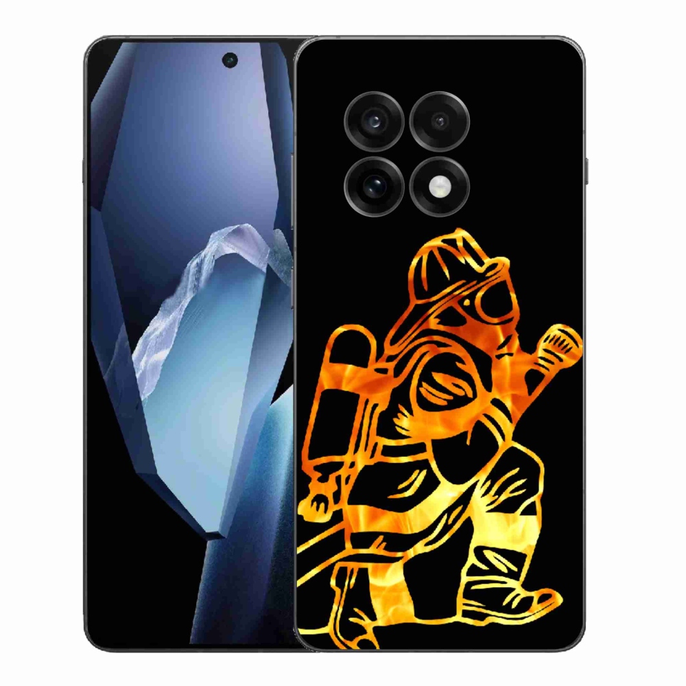 Gélový kryt mmCase na One Plus 13R - hasič 1