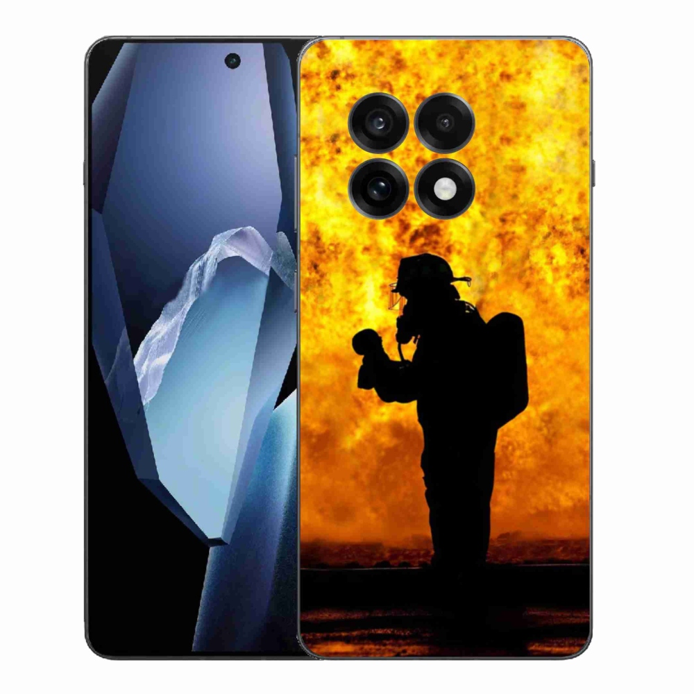 Gélový kryt mmCase na One Plus 13R - hasič