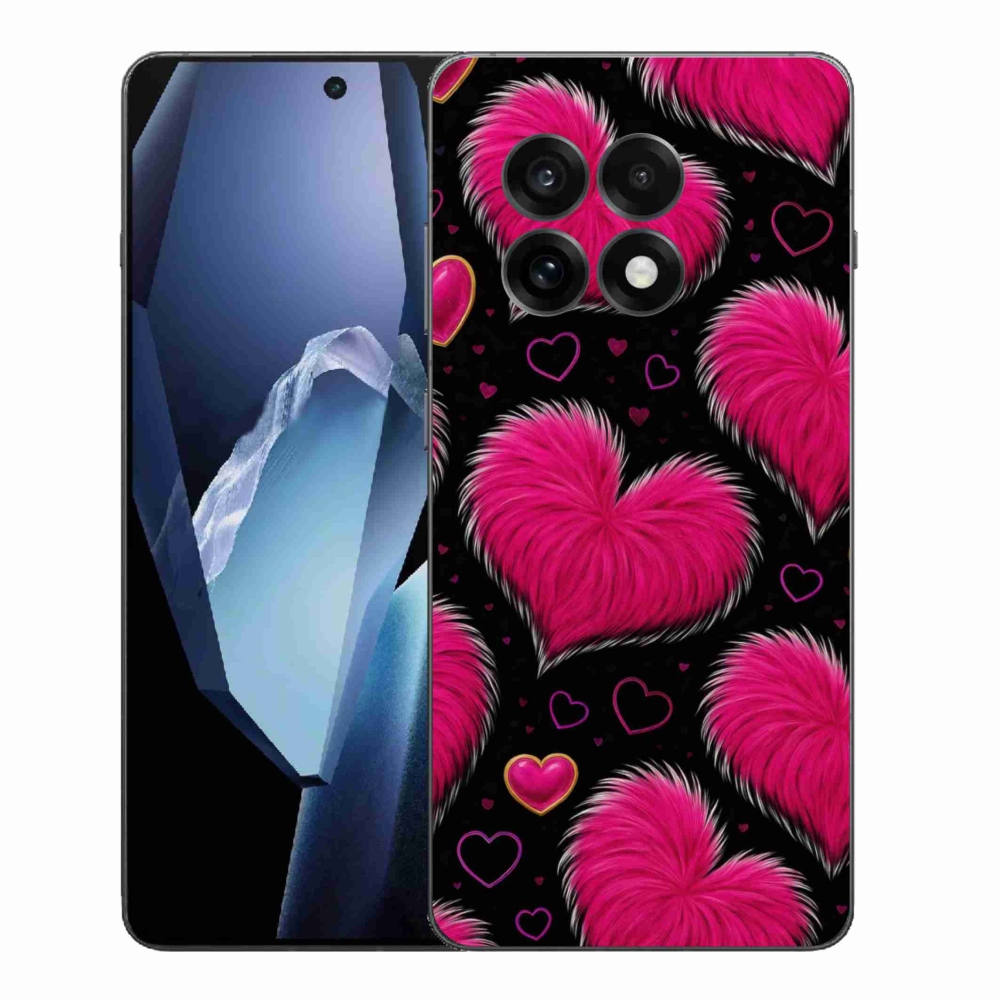 Gélový kryt mmCase na One Plus 13R - hebké srdce