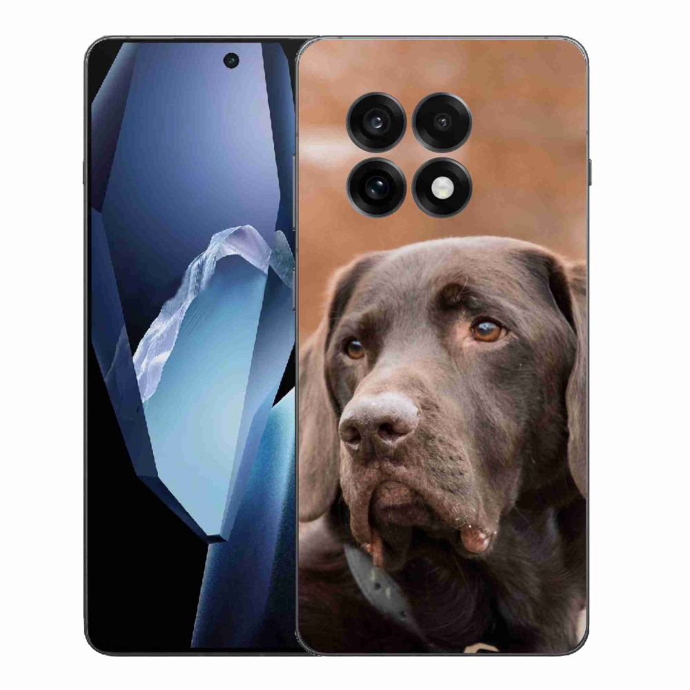 Gélový kryt mmCase na One Plus 13R - hnedý labrador