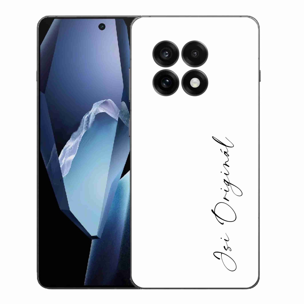 Gélový kryt mmCase na One Plus 13R - si originál biele pozadie