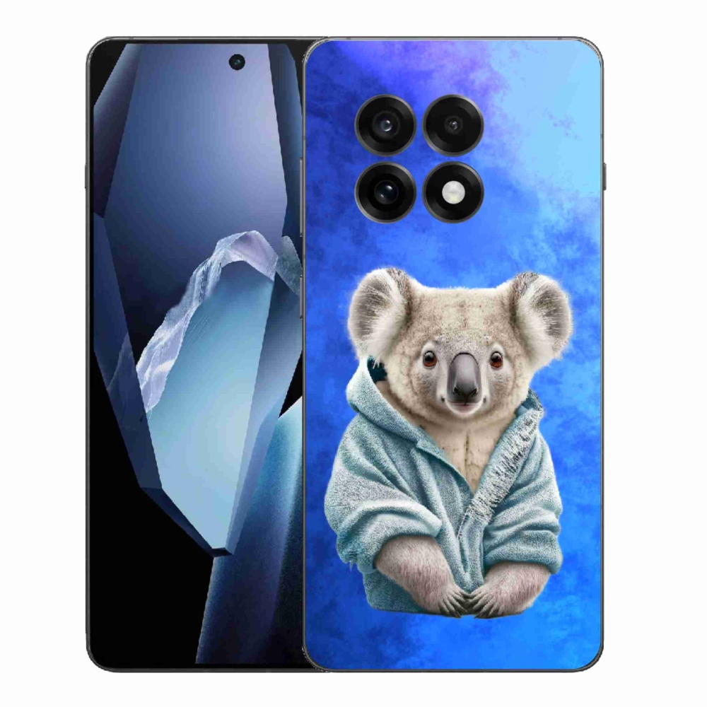 Gélový kryt mmCase na One Plus 13R - koala vo svetri