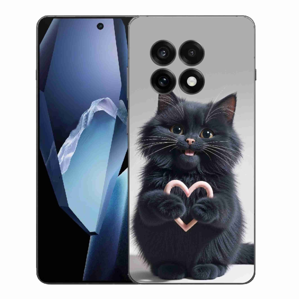 Gélový kryt mmCase na One Plus 13R - mačacia láska 3