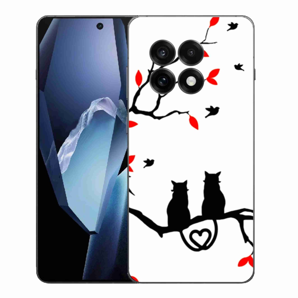 Gélový kryt mmCase na One Plus 13R - mačacia láska