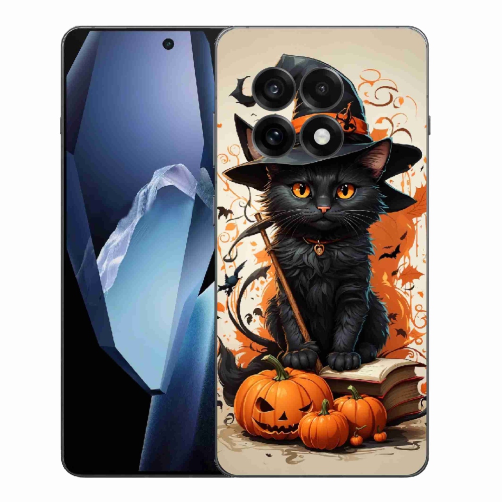 Gélový kryt mmCase na One Plus 13R - kocúr čarodejník