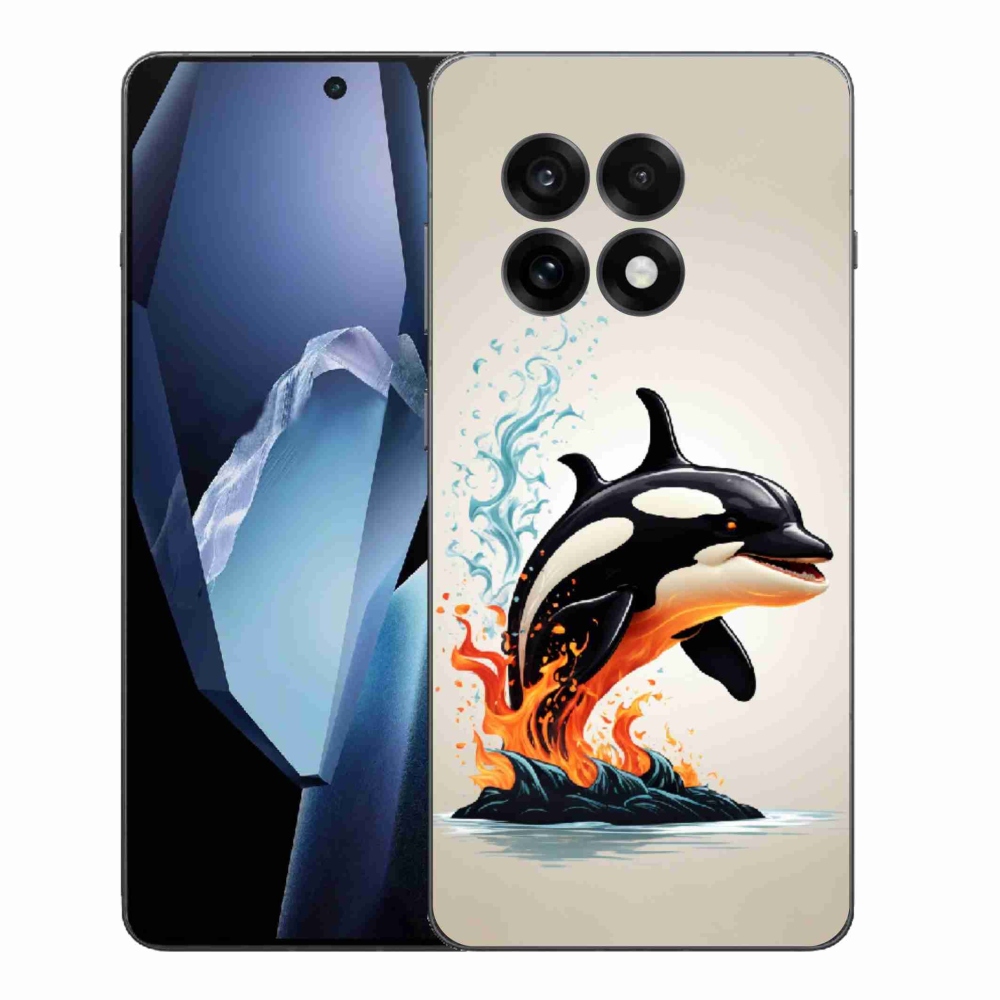 Gélový kryt mmCase na One Plus 13R - kosatka