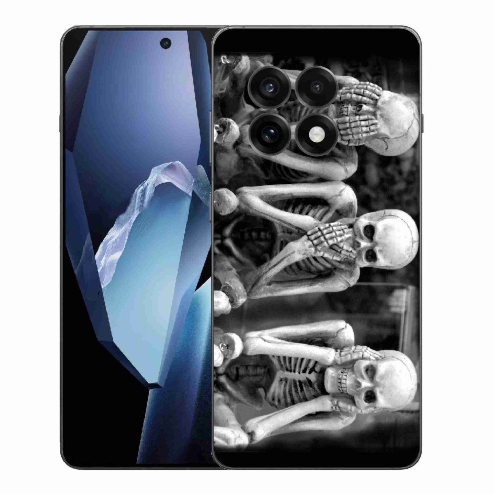 Gélový kryt mmCase na One Plus 13R - kostlivci