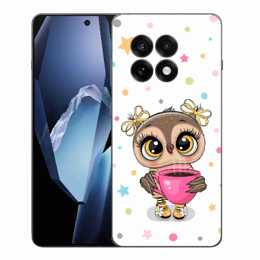 Gélový kryt mmCase na One Plus 13R - kreslená sovička