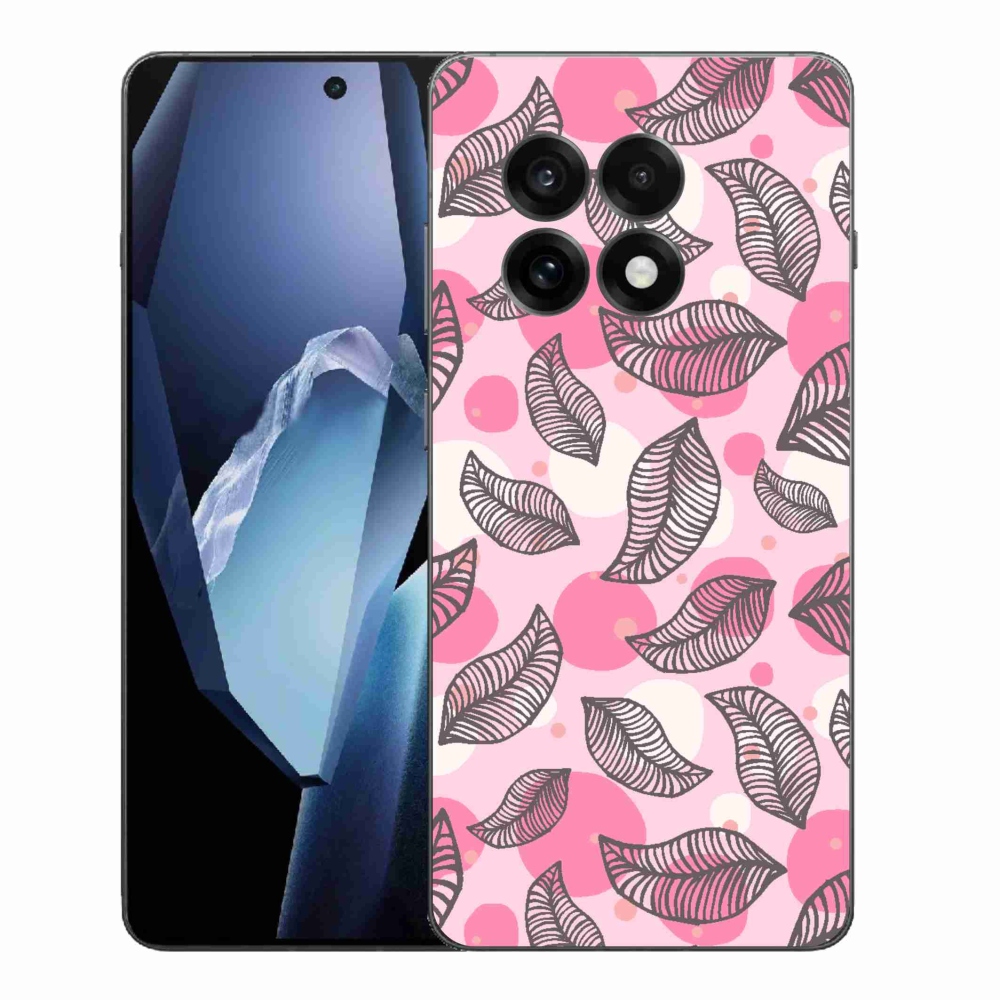 Gélový kryt mmCase na One Plus 13R - kreslené padajúce listy