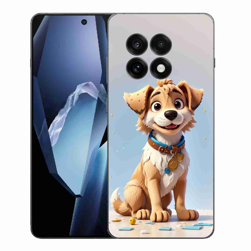Gélový kryt mmCase na One Plus 13R - kreslené šteňa