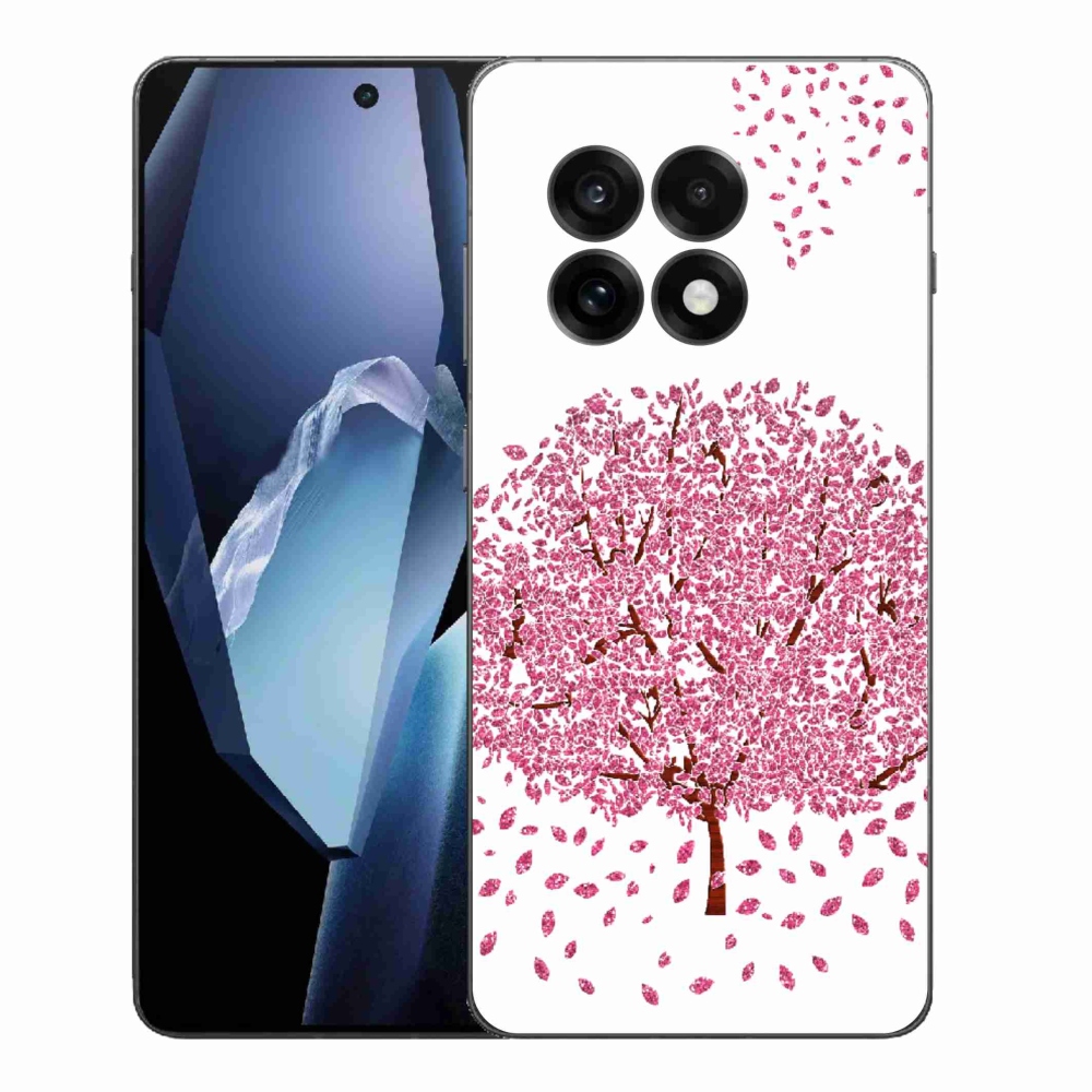 Gélový kryt mmCase na One Plus 13R - kreslený strom s listami