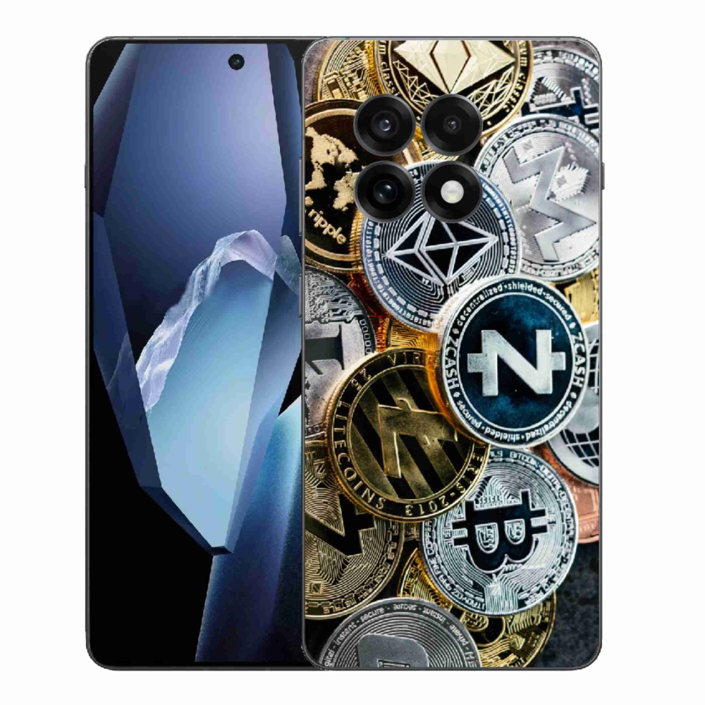 Gélový kryt mmCase na One Plus 13R - kryptomeny
