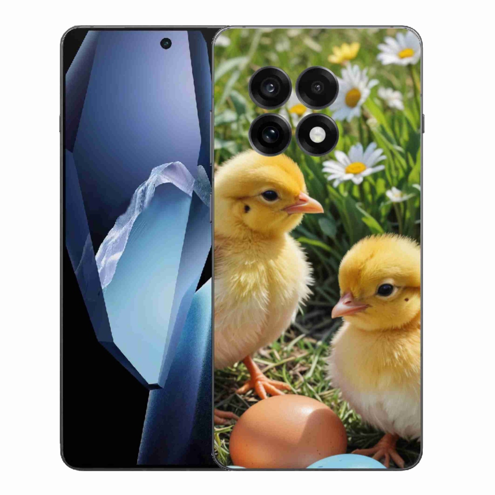 Gélový kryt mmCase na One Plus 13R - kuriatka