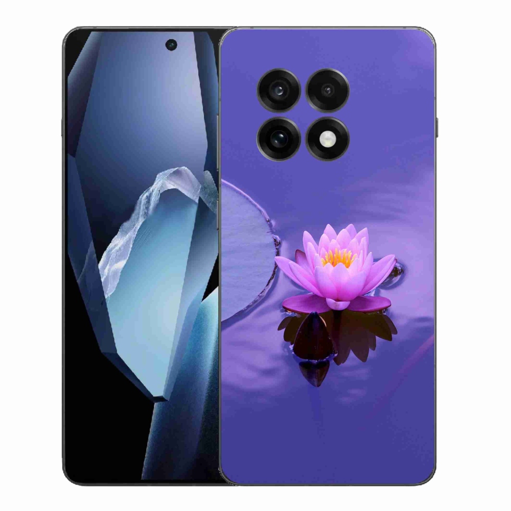 Gélový kryt mmCase na One Plus 13R - kvet na hladine